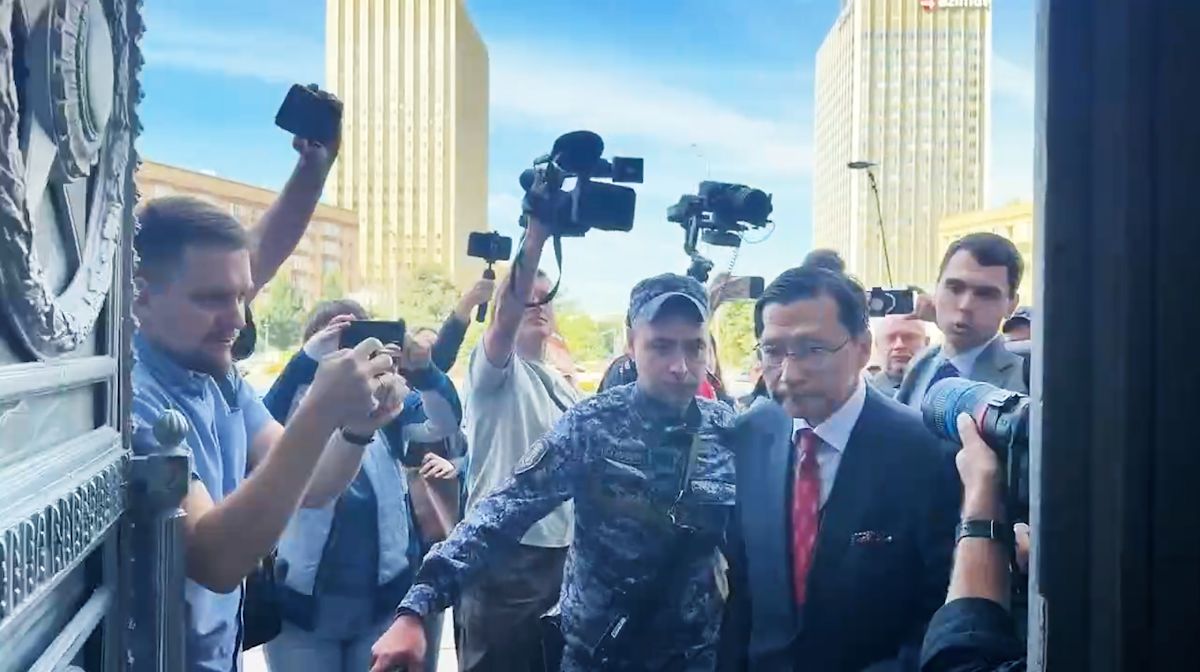 Russia summons Japanese envoy over protest of Putin's disputed island visit