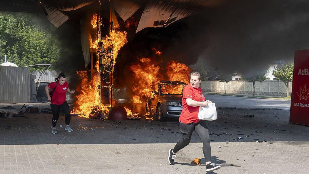 As Ukraine hits Russia's refineries, Russia targets Ukraine's petrol pumps