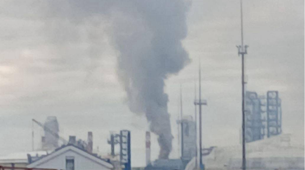 Ukraine's Defence Intelligence strikes Russian Novatek-Ust-Luga oil refinery sup...