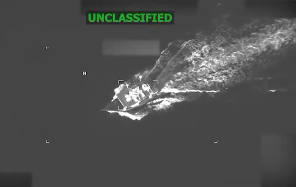 4 killed in U.S. strike on alleged drug-smuggling boat in Caribbean, Pentagon says