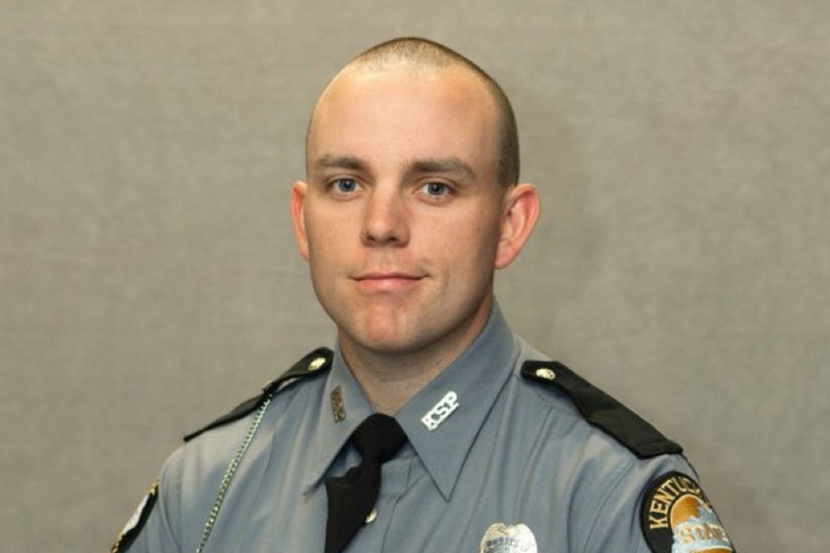 Man charged in the fatal shooting of Kentucky state trooper was wanted on a parole violation