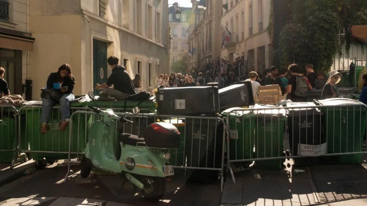 Mass school protests begin in France after days of clashes
