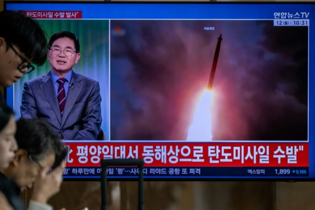 North Korea fires 'several ballistic missiles' into Sea of Japan