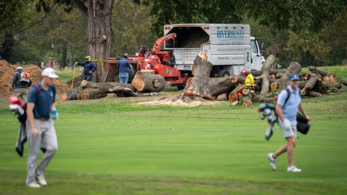 Judge ‘furious’ as 430 trees are chopped down from golf course Trump wants to renovate
