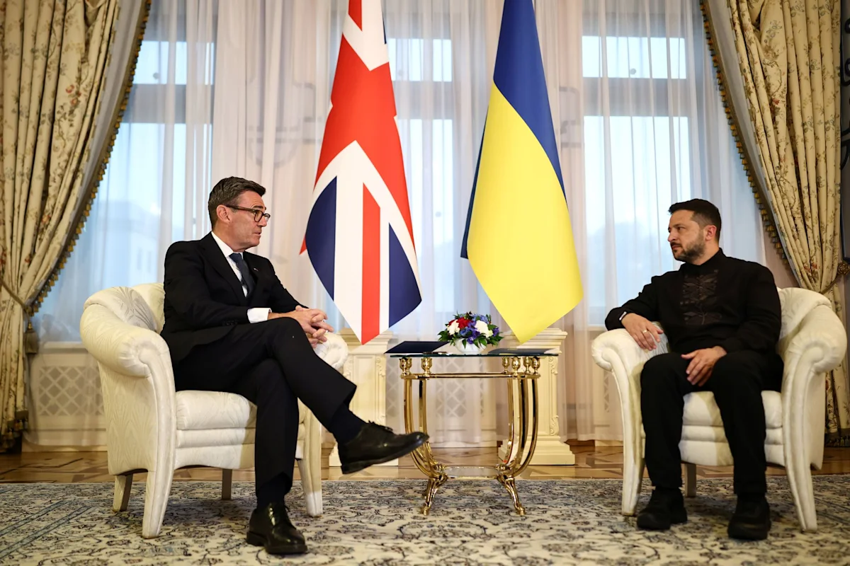 UK PM Burnham to meet Zelensky after Trump's diesel deal with Russia