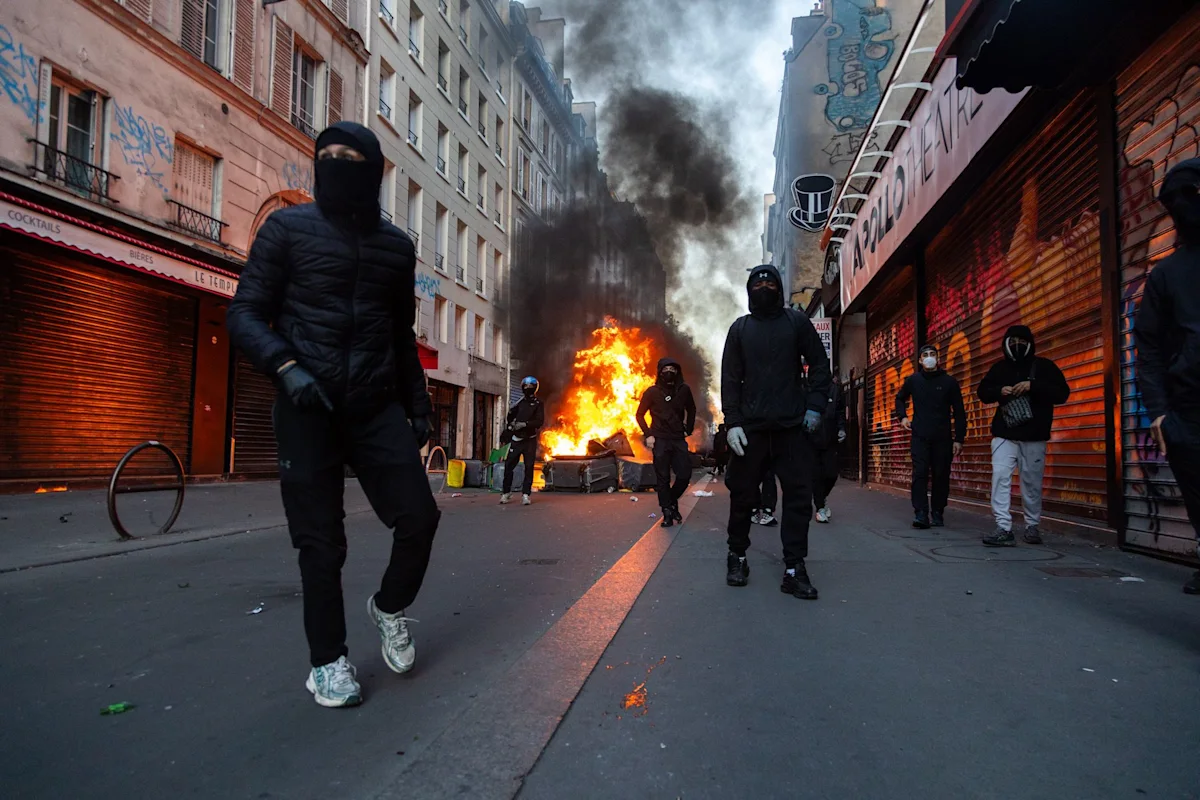 Violence at anti-government protests in Albania