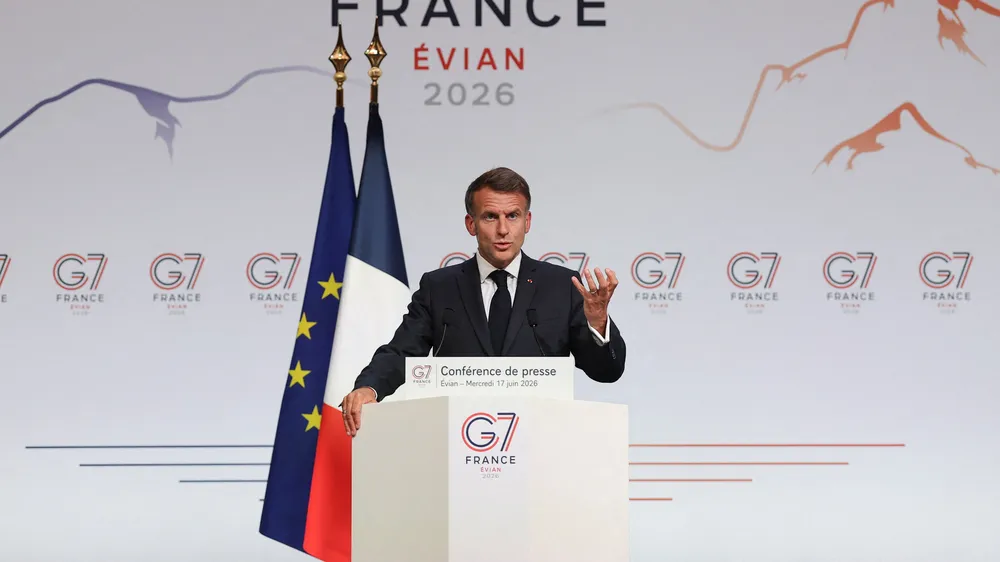Évian-les-Bains: Macron bezeichnet G7-Gipfel als Erfolg