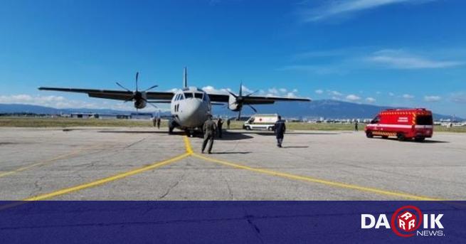 Child transported to Germany for medical treatment via "Spartan" military aircraft