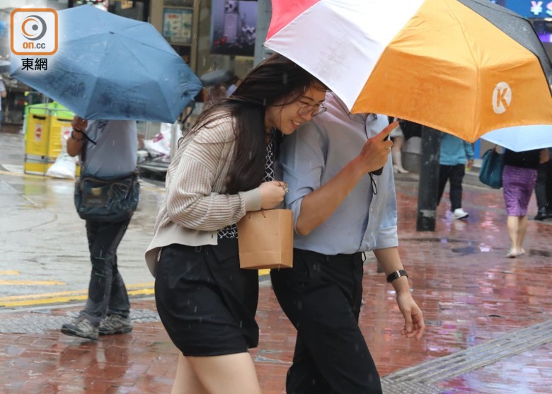 強雷雨帶正影響珠江口一帶 天文台料未來一兩小時部分地區雨勢較大