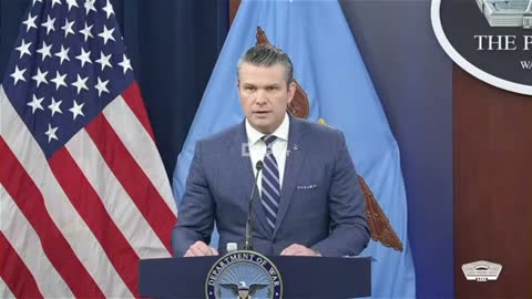 Hegseth: Iran can no longer build missiles, rockets, launchers, or UAVs.