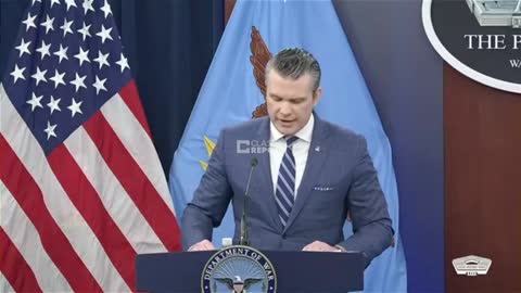 Hegseth: Iranians humiliated, demoralized; we control their fate.