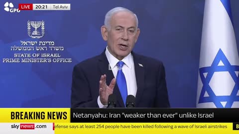 Netanyahu: Israel targeted Basij members' families during war.