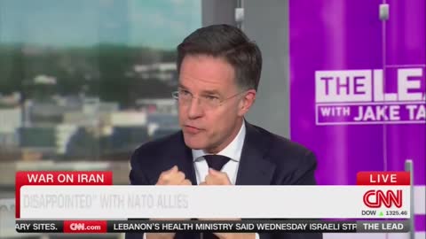 NATO's Rutte: "I really admire Trump's leadership.