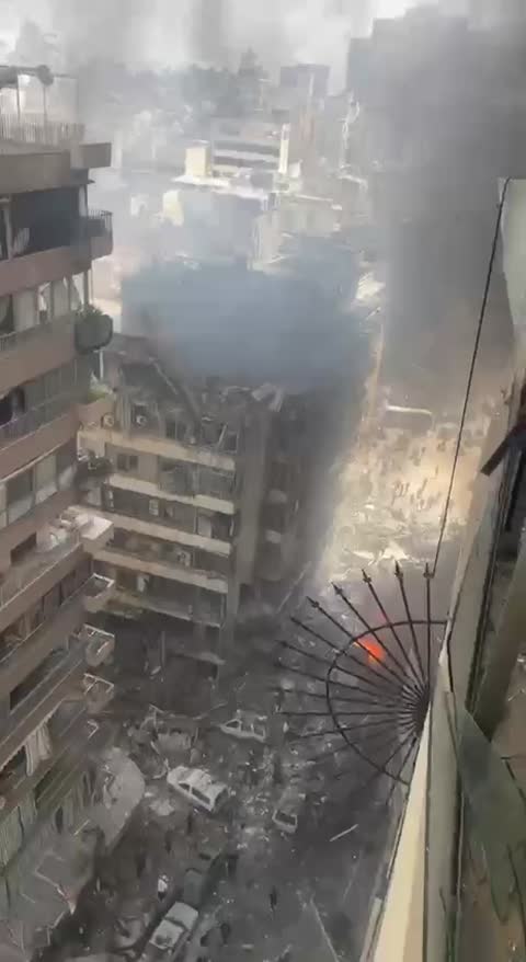 Beirut hit by Israeli attacks