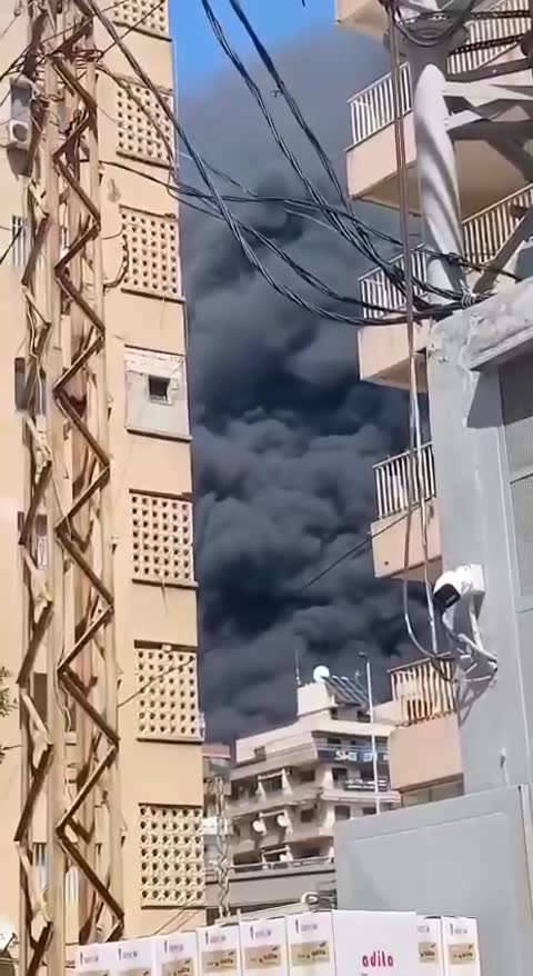 —❗️🇮🇱 /🇱🇧 NEW: Dozens of buildings in Beirut were flattened in the Israeli attacks, the largest attacks in years
