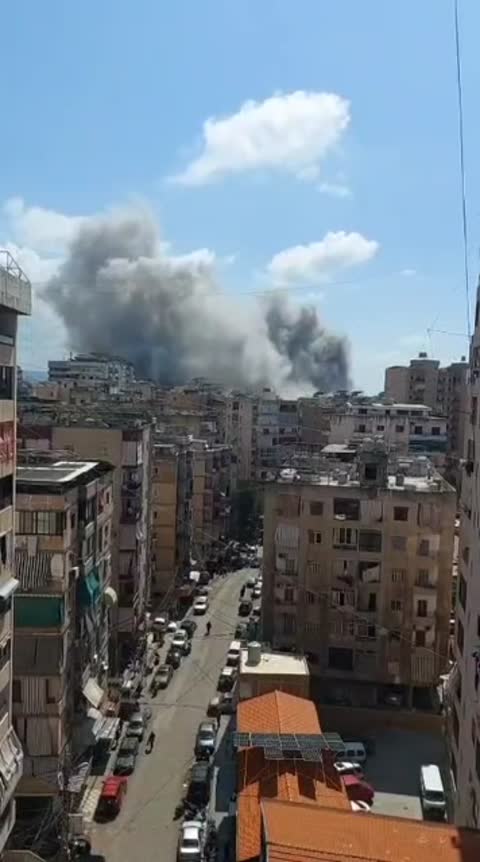 💥 Israeli airstrikes in Dahiyeh