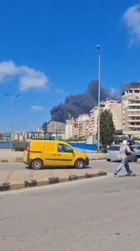 Israeli airstrikes hit Beirut