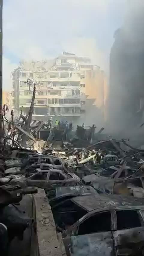 Destruction aftermath in Barbour