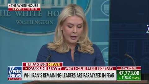White House: Trump rejected Iran's 10-point plan.