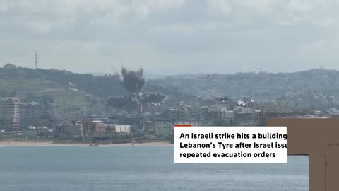 🚨 Lebanon faces strongest Israeli attack since Iran war start