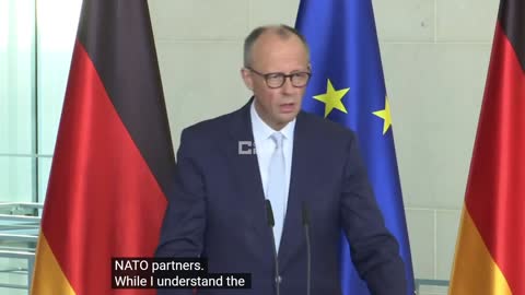 Merz: Germany does not want NATO division, it guarantees security.