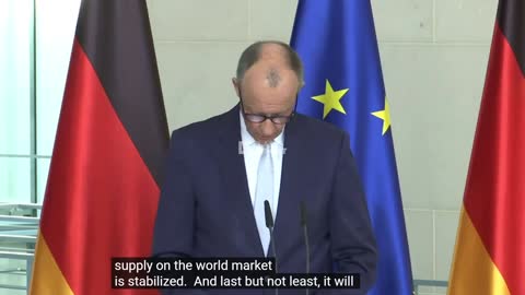 Merz: Oil prices could rise again compared to February levels
