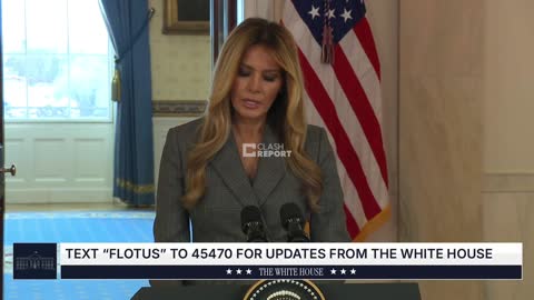 Melania Trump: Congress must act, Epstein was not alone.