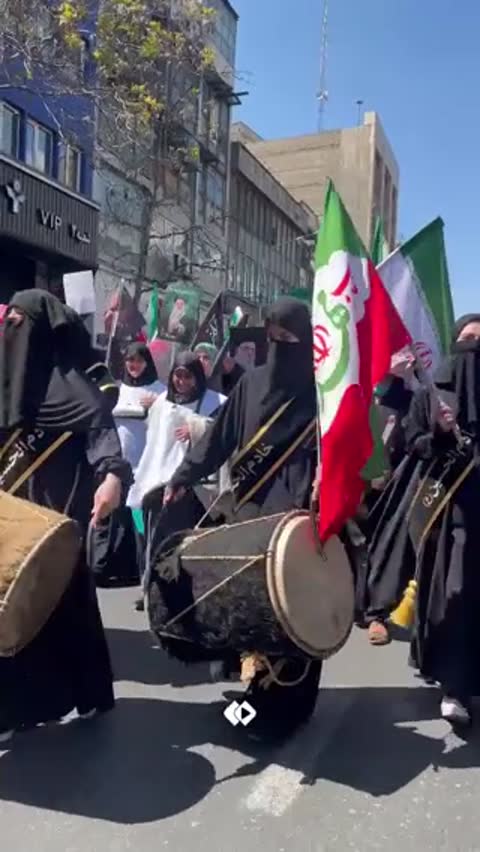 Female reconnaissance groups mark 40th anniversary of Iran's leader's death